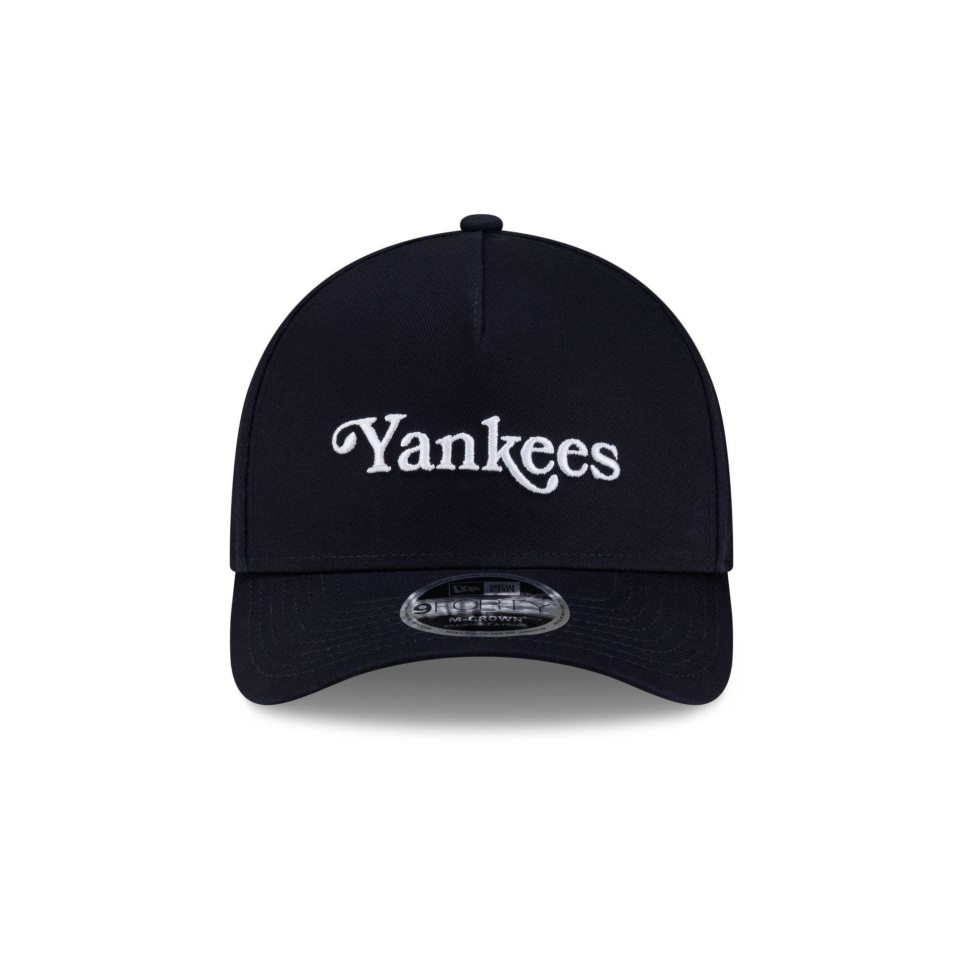 New York or Nowhere x New York Yankees Black 9FORTY M-Crown A-Frame Snapback Hat - Image 2