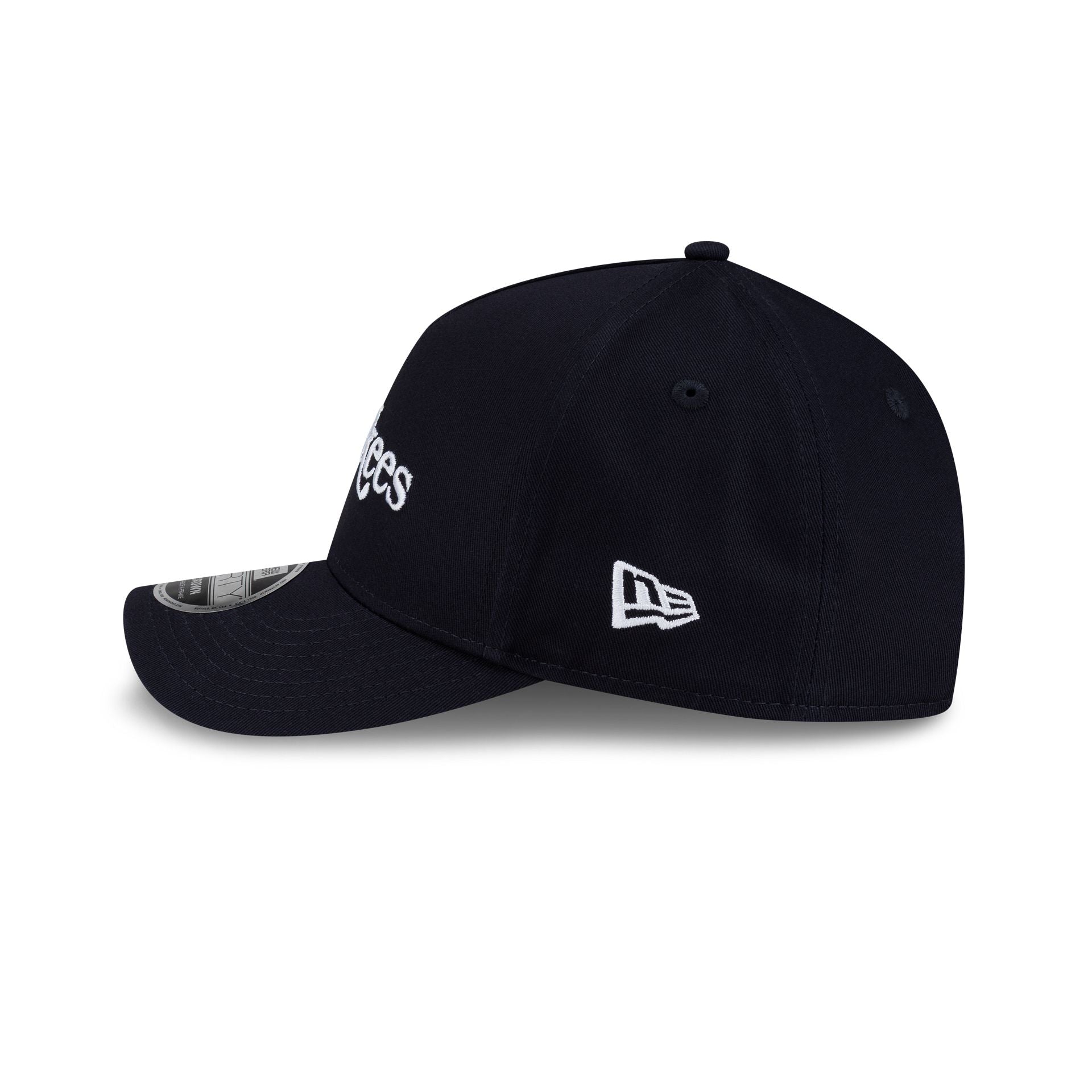 New York or Nowhere x New York Yankees Black 9FORTY M-Crown A-Frame Snapback Hat - Image 5