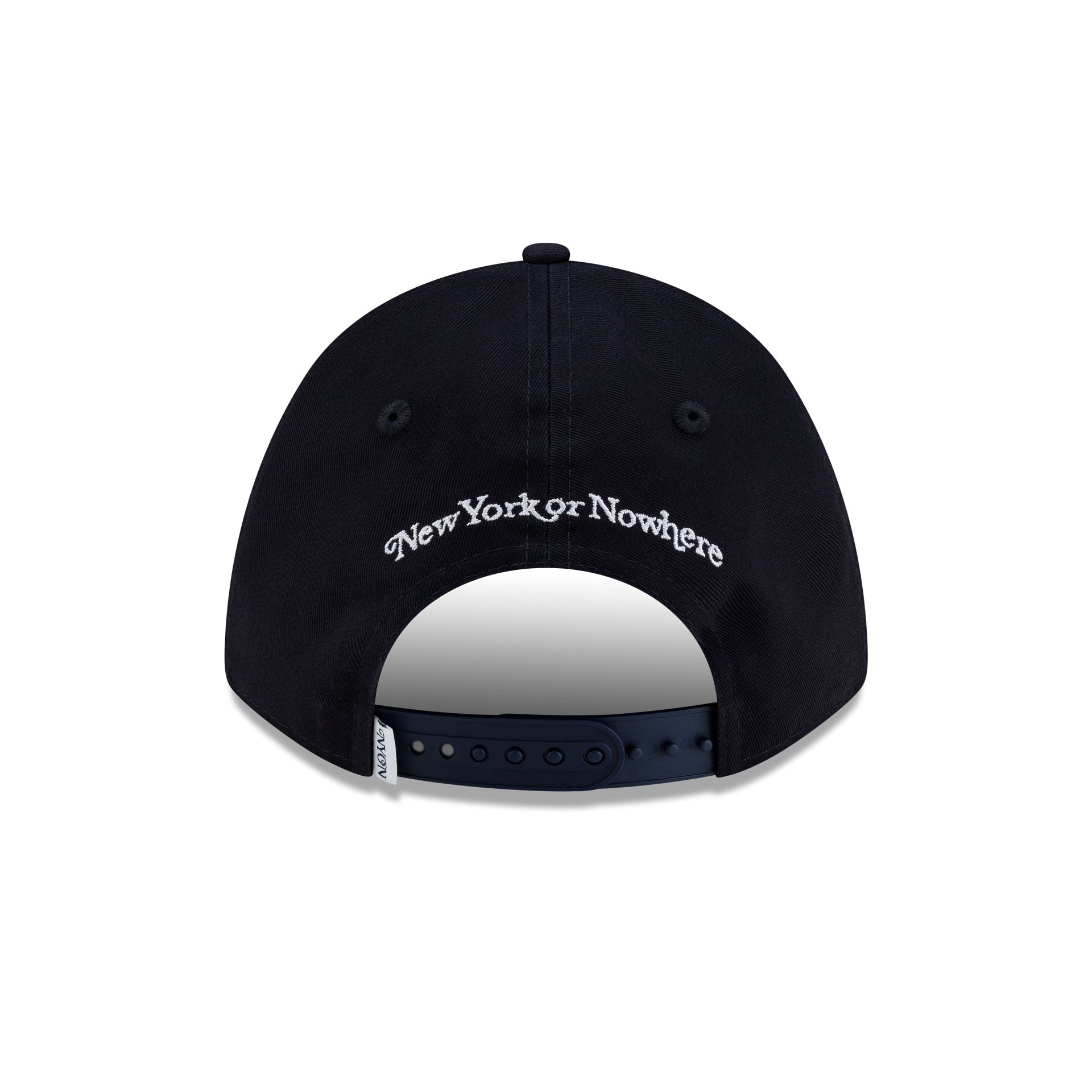 New York or Nowhere x New York Yankees Black 9FORTY M-Crown A-Frame Snapback Hat - Image 6